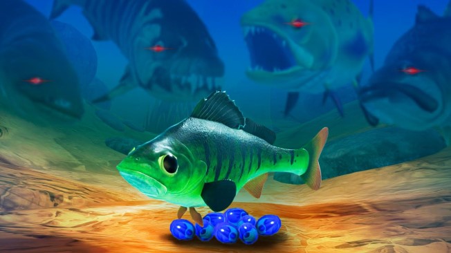The Crazy Invisible Fish Thing! - Feed and Grow Fish Gameplay
