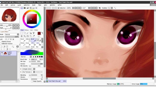 how to show ruler in paint tool sai